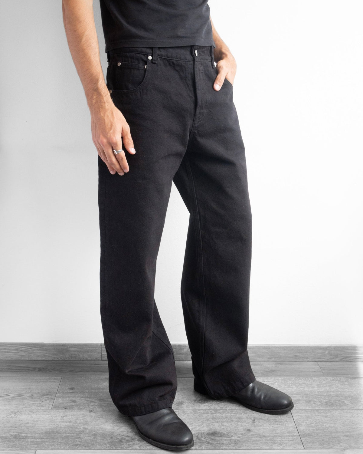 14oz Raw Black Denim - Role