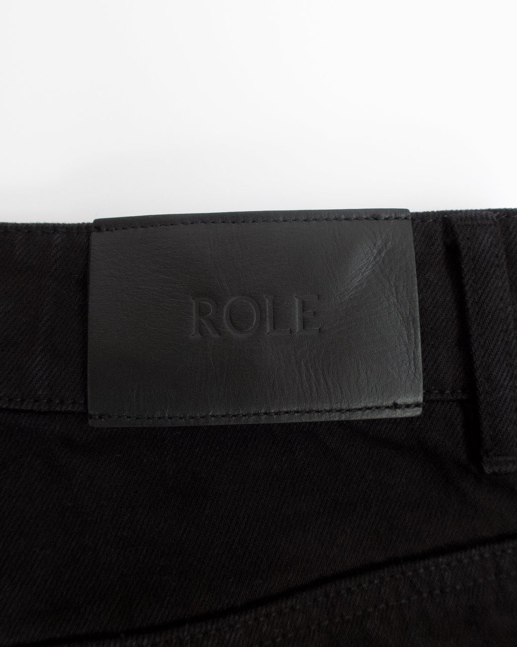 14oz Raw Black Denim - Role