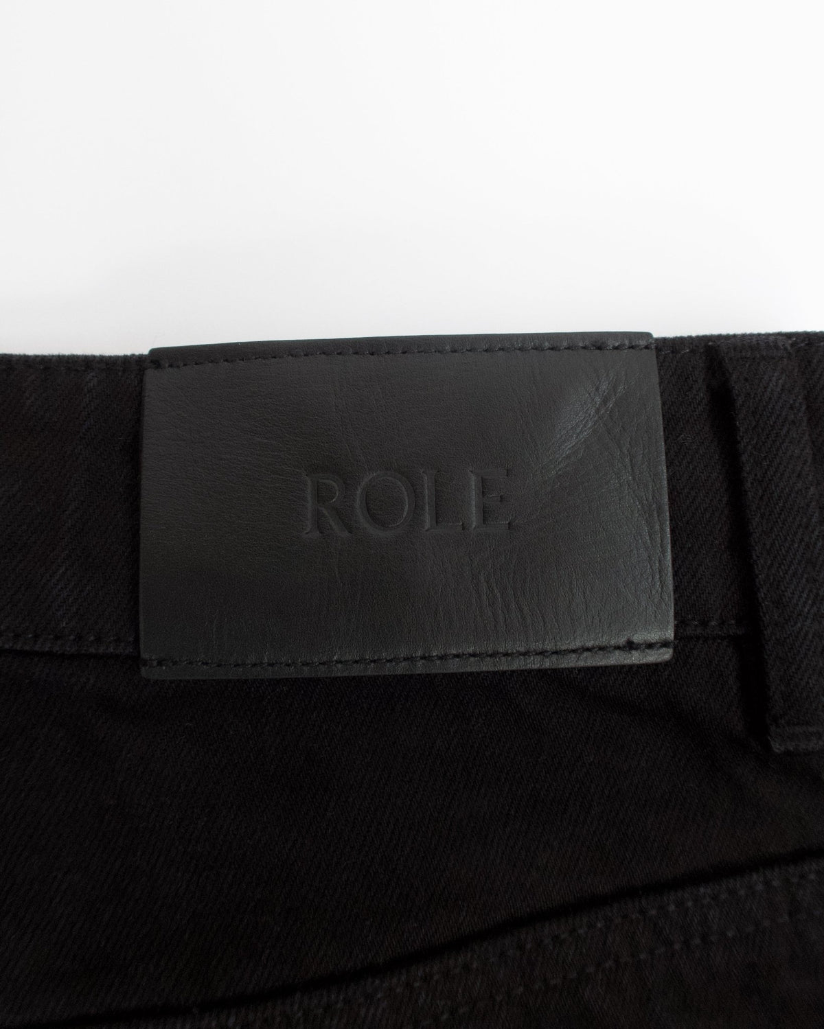 14oz Raw Black Denim - Role