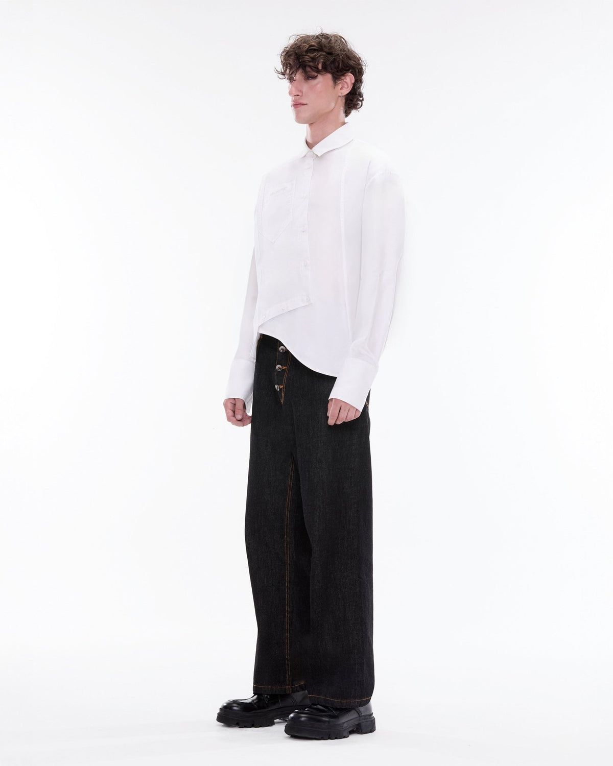 Asymmetric Shirt - Aiush Refugee